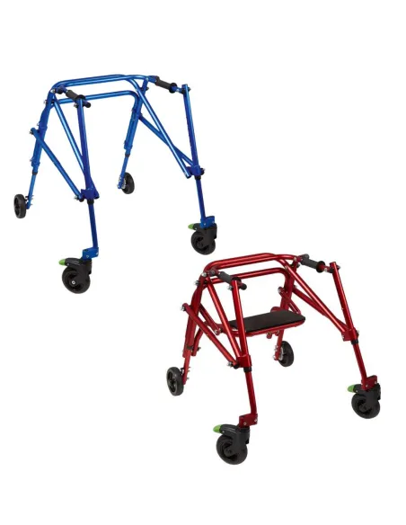 Andador Caminador Posterior KLIP Ultraligero · Asiento Opcional