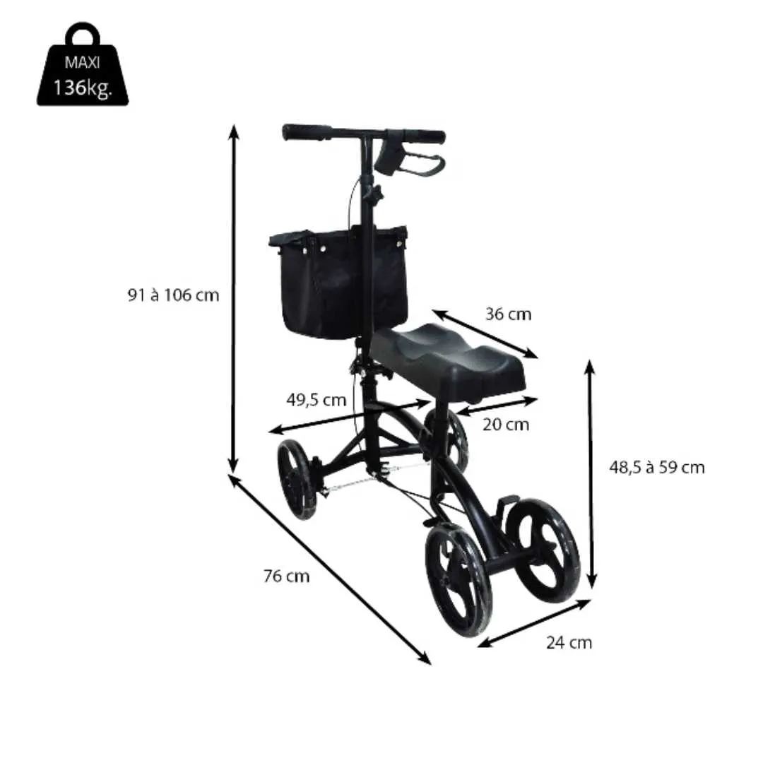 Andador de Rodilla hasta 135 Kg