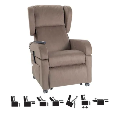 Sillón Incorporador Cama Relax TIMO CLASSIC 2 Motores con...