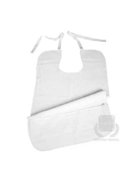 Babero Adulto de Poliuretano Impermeable y Transpirable Ortotex