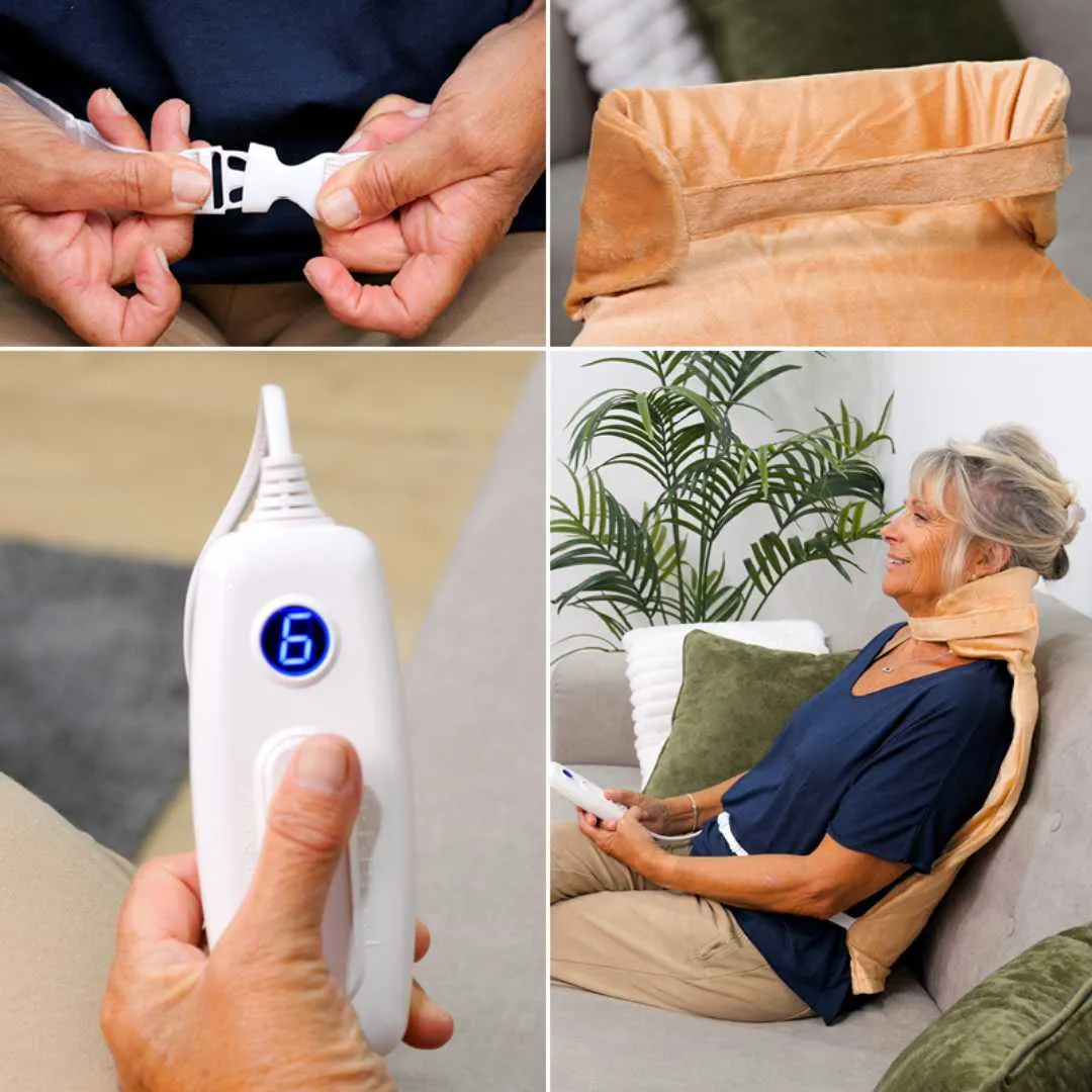 Manta/Almohadilla Térmica para Cuello y Espalda