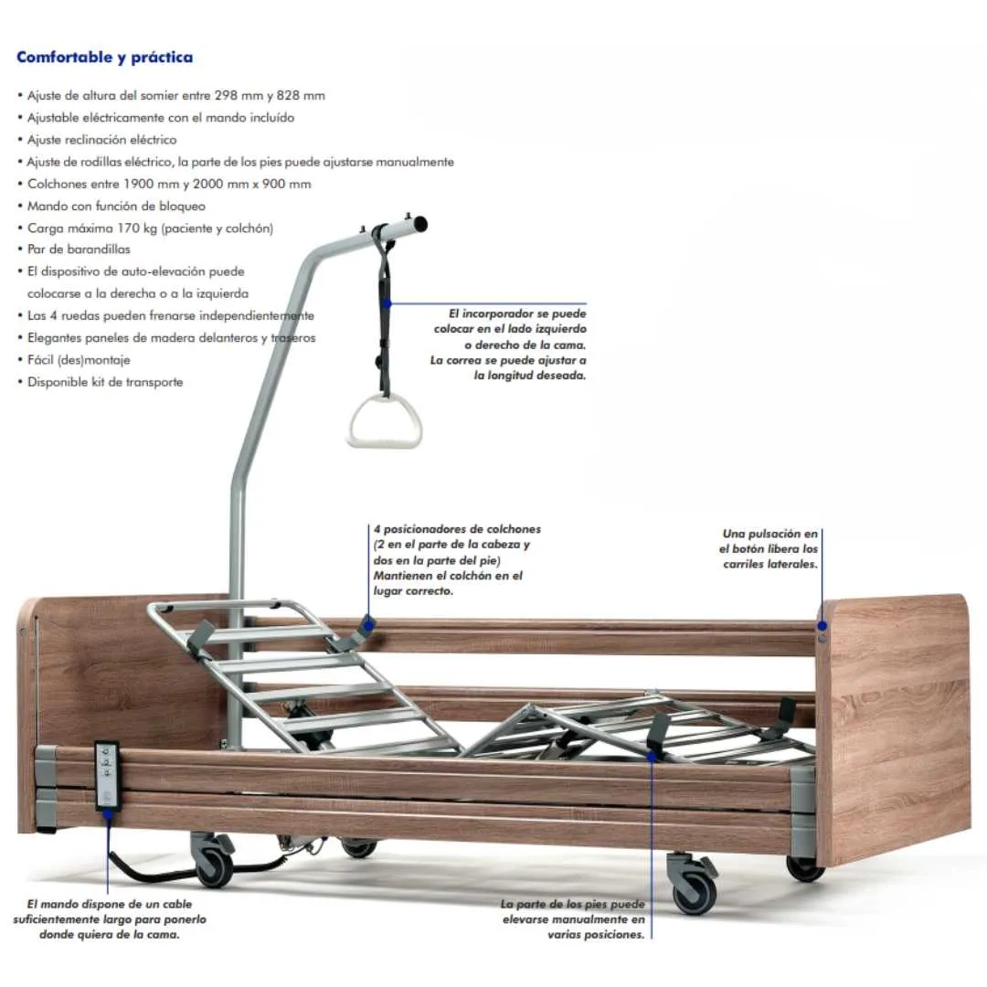 Cama Articulada ILLICO Pack Vermeiren