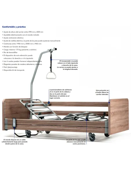 Cama Articulada ILLICO Pack Vermeiren