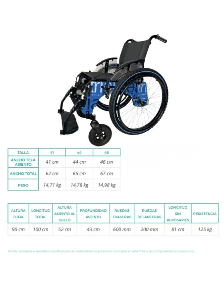 Silla de Ruedas TRIAL COUNTRY  Forta