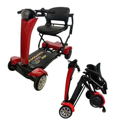 Scooter Eléctrico de 4 Ruedas MINI TRANSFORMER Plegable...