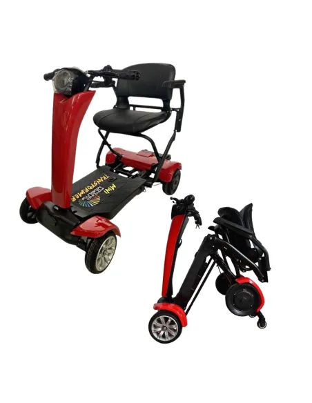 Scooter Eléctrico de 4 Ruedas MINI TRANSFORMER Plegable con Mando