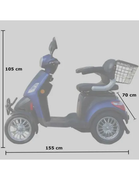 Scooter Eléctrico MOTO 800 W