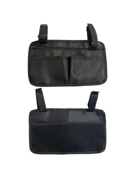 BOLSO LATERAL MULTIBOLSILLO para Silla de Ruedas
