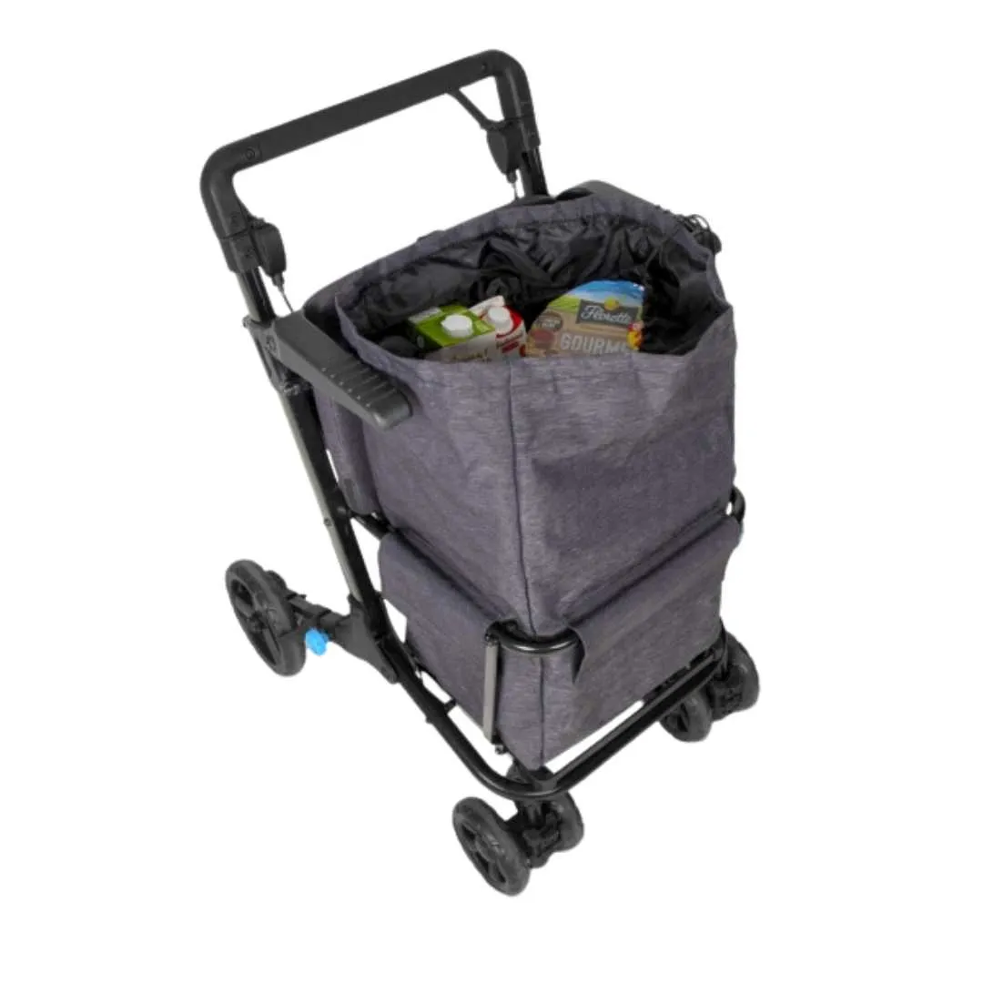 Andador Carro de Compra XL FORUM con Doble...