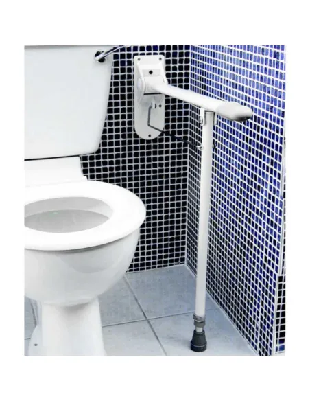 Asidero Barra Abatible con Pata para Baño SOFTY