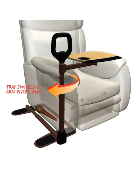 Ayuda para Levantarse con Mesa Auxiliar Assit a Tray