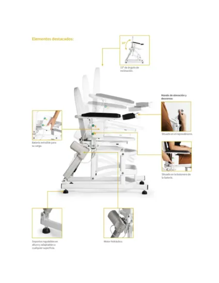 Elevador de inodoro eléctrico Easy Up Wellell