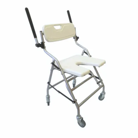 Silla Ducha con Ruedas y Plegable 22981 2