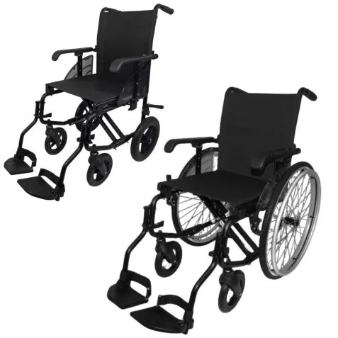 Silla de Ruedas LIDER FORTA Plegable Autopropulsable o de...