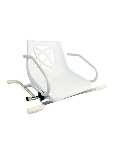 Asiento Giratorio de Bañera STROMBOLI con reposabrazos Abatibles