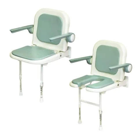 Asiento Ducha Abatible con Brazos y Respaldo MALDIVAS · 4...