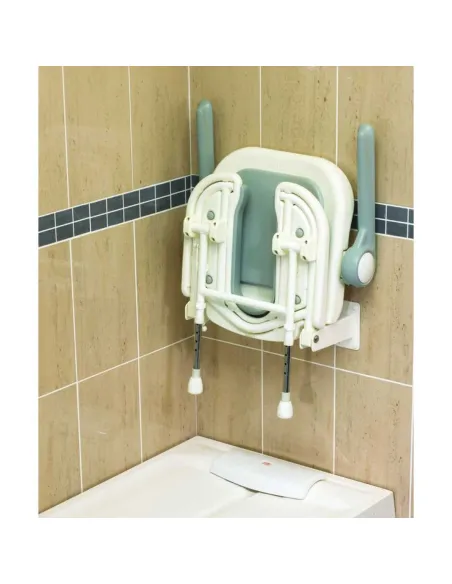 Asiento Ducha Abatible con Brazos y Respaldo MALDIVAS · 4 Modelos