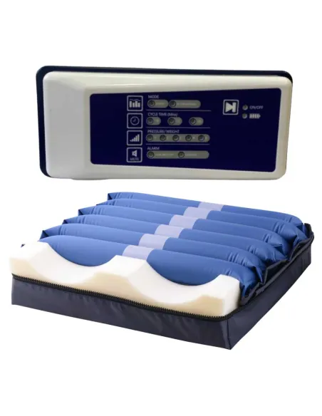 Cojín  Antiescaras de Aire  Alternante con Compresor