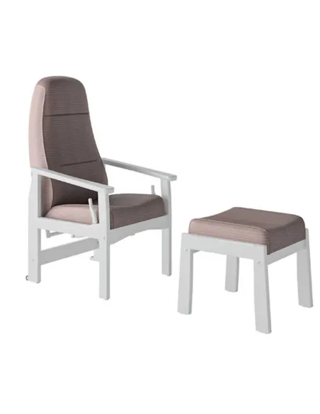 Sillón de Madera MEDI REPOSO · Opcional Reposapies