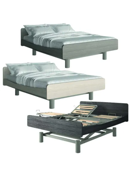 Cama Articulada DUO DIVISYS Winncare de 140 cm: 70 x 2 x 200 cm · Para Configurar