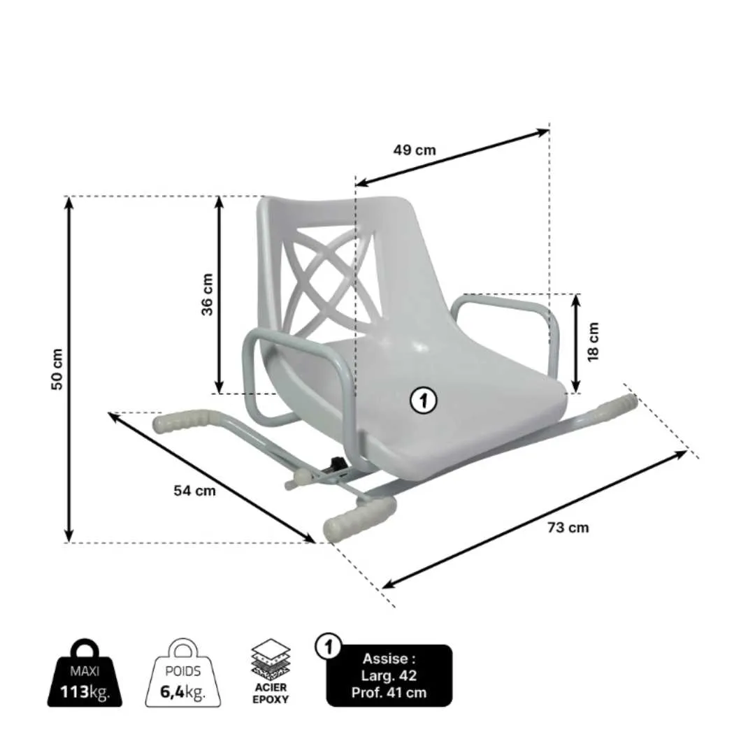 Asiento de Bañera Giratorio ID