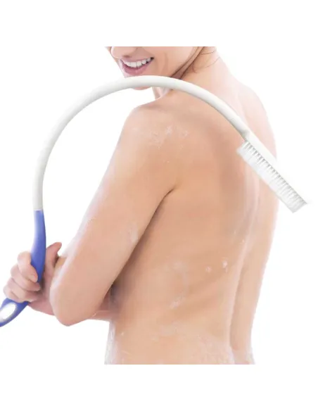 Cepillo con Mango Curvo para el Baño Ergonómico