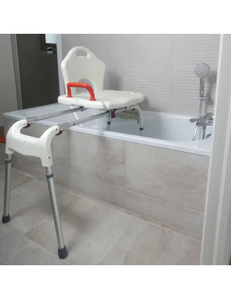 Asiento Móvil de Transferencia a Ducha o Bañera  SLIDE