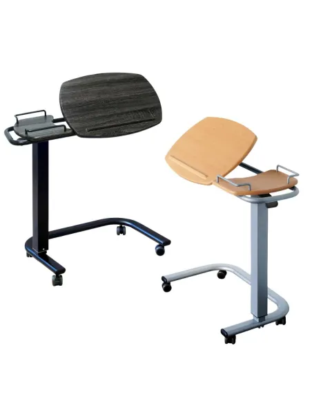 Mesa Auxiliar de Doble Tablero Elevación por Pistón