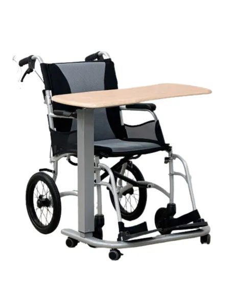 Mesa Auxiliar Ergonómica Tablero Elevación con Pistón