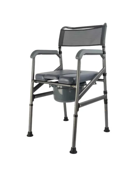 Silla con Inodoro CERDEÑA Plegable · Facil para Transportar