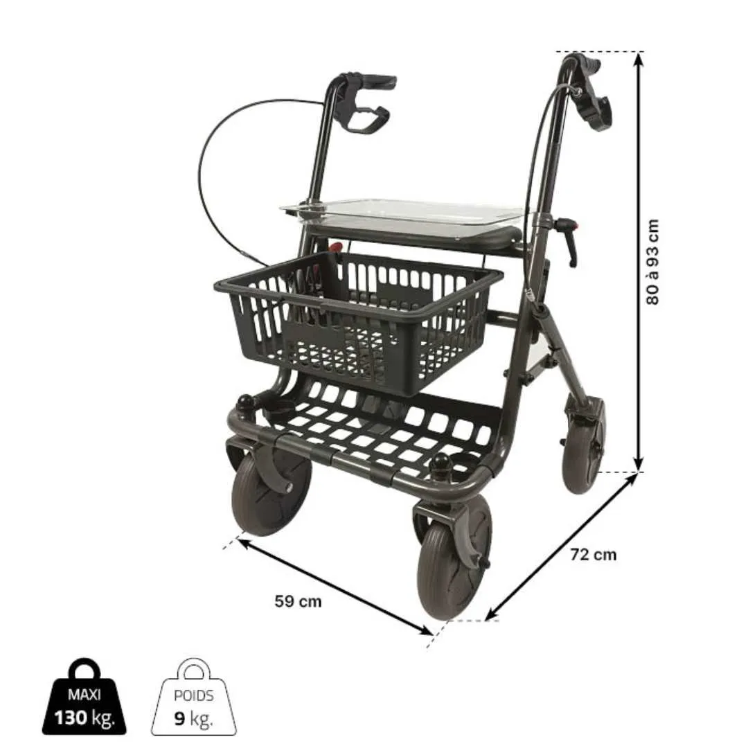 Andador Rollator 4 Ruedas PRIMO