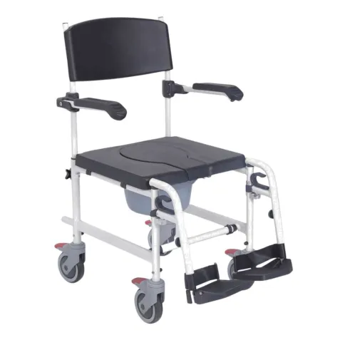 Silla para Ducha con ruedas e inodoro ONDA · 2 Anchos 2
