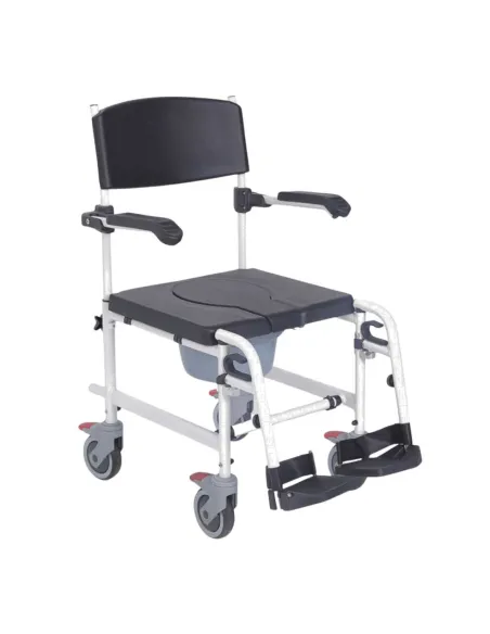 Silla para Ducha con ruedas e inodoro ONDA · 2 Anchos