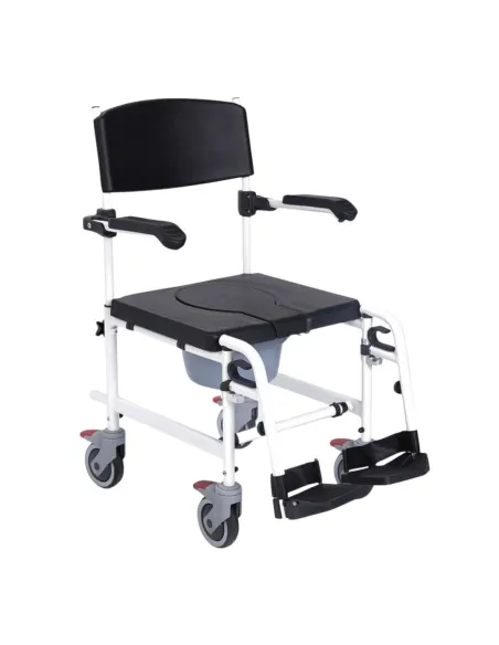 Silla para Ducha con ruedas e inodoro ONDA · 2 Anchos