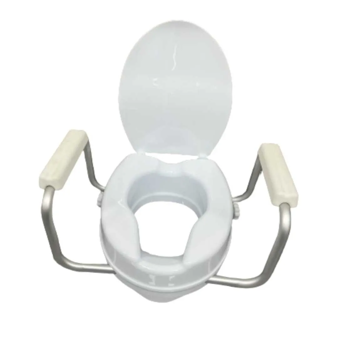 Elevador de Wc de 10 cm con Reposabrazos