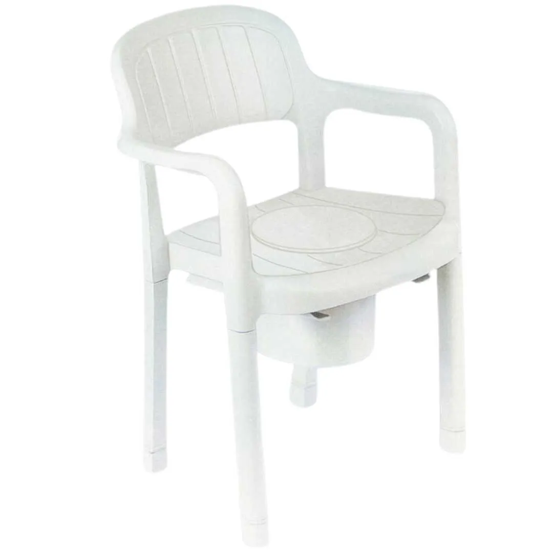 Silla de Ducha y WC MADRIGAL con Ruedas Opcionales