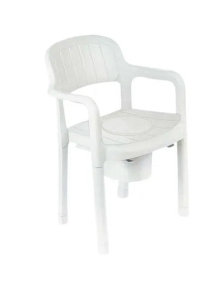 Silla de Ducha y WC MADRIGAL con Ruedas Opcionales