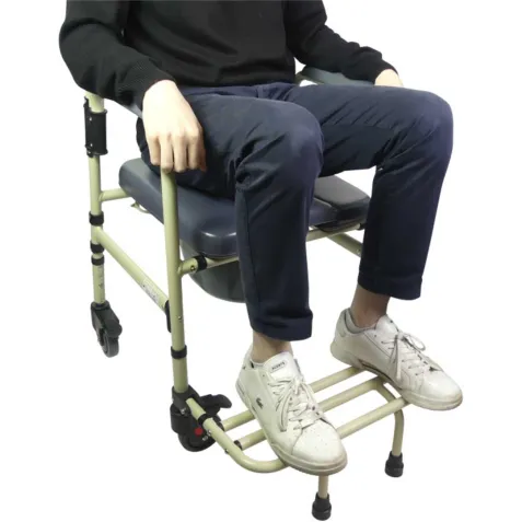 Silla de Ruedas con Inodoro CERDEÑA Plegable · 2 Colores 2