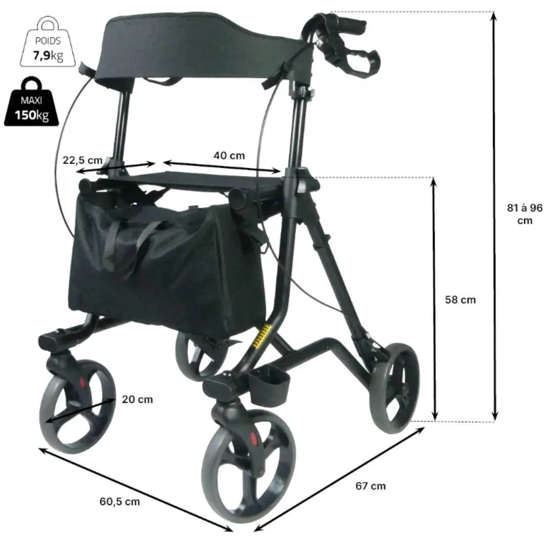 Andador Rollator NEO STRONG