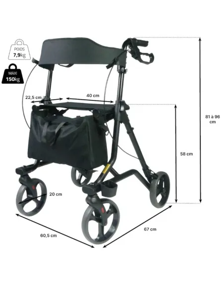 Andador Rollator NEO STRONG