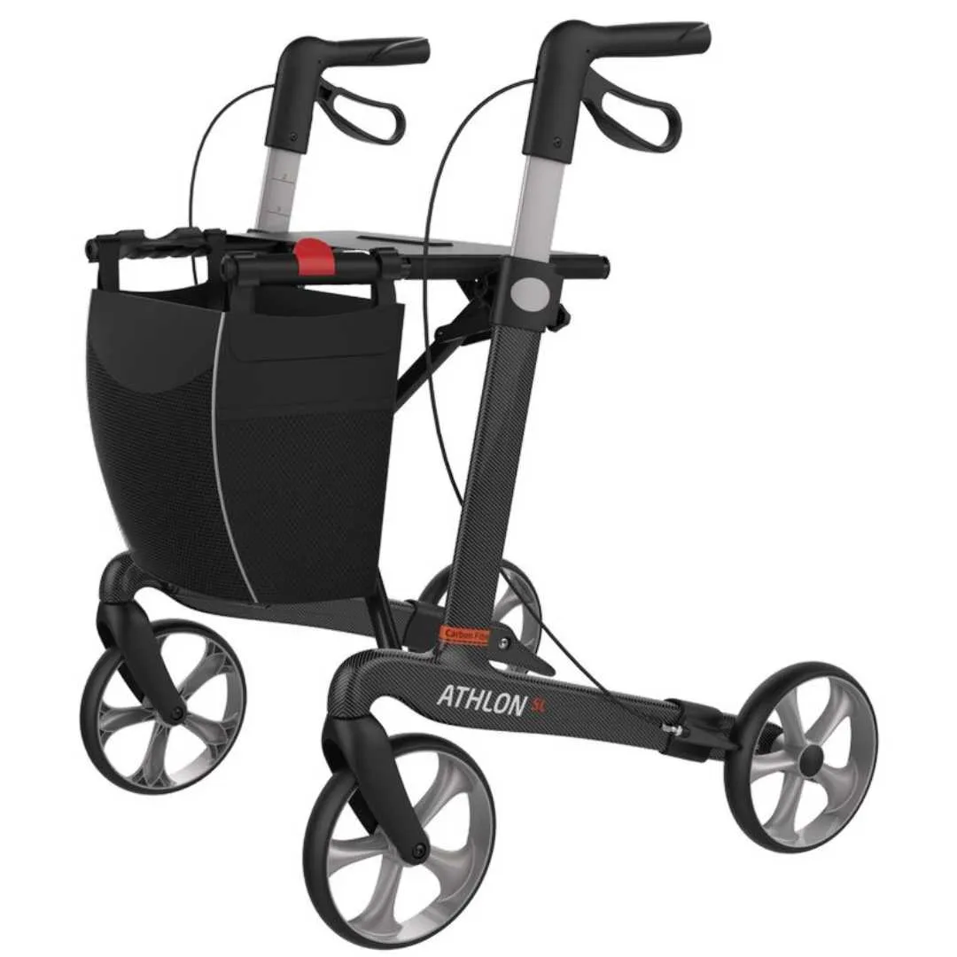 Andador Rollator FIBRA DE CARBONO ATHLON