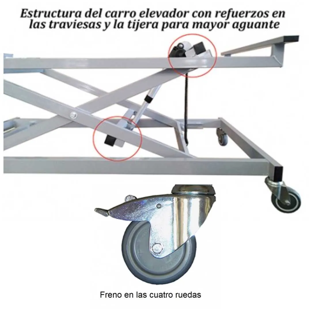 Cama articulada con Carro Elevador GO Conjunto...