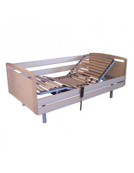 Cama articulada con Patas GO Conjunto de Madera