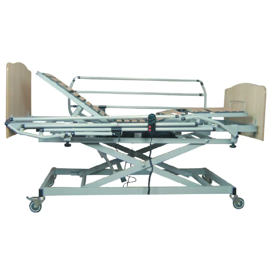 Cama articulada con Carro Elevador GO hasta 170 Kg