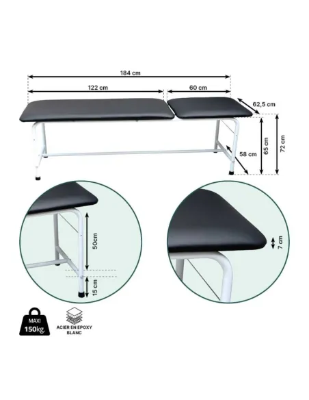 Camilla de Reconocimiento 2 Planos · Colores