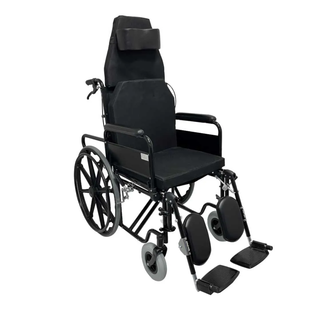 Silla de ruedas Cama Reclinable 170º y...