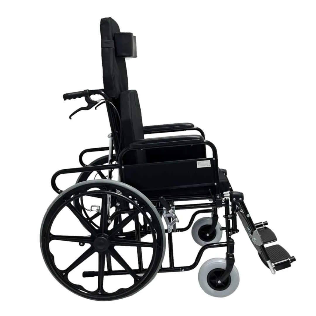 Silla de ruedas Cama Reclinable 170º y...
