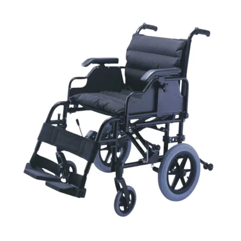 Silla de Ruedas para Traslados de Aluminio