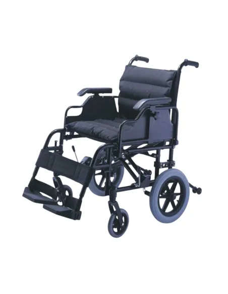 Silla de Ruedas para Traslados de Aluminio