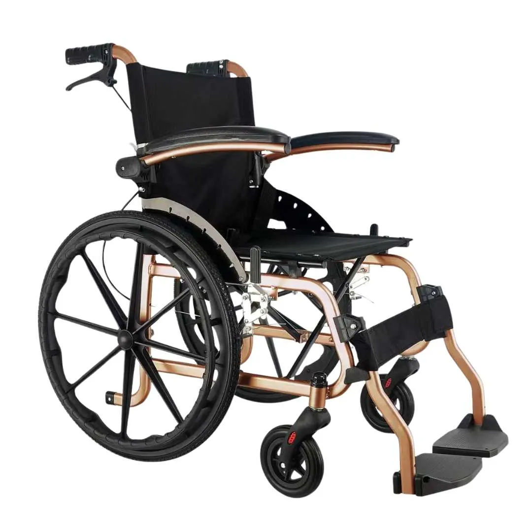 Silla de ruedas de Aluminio GOLD con Brazos...